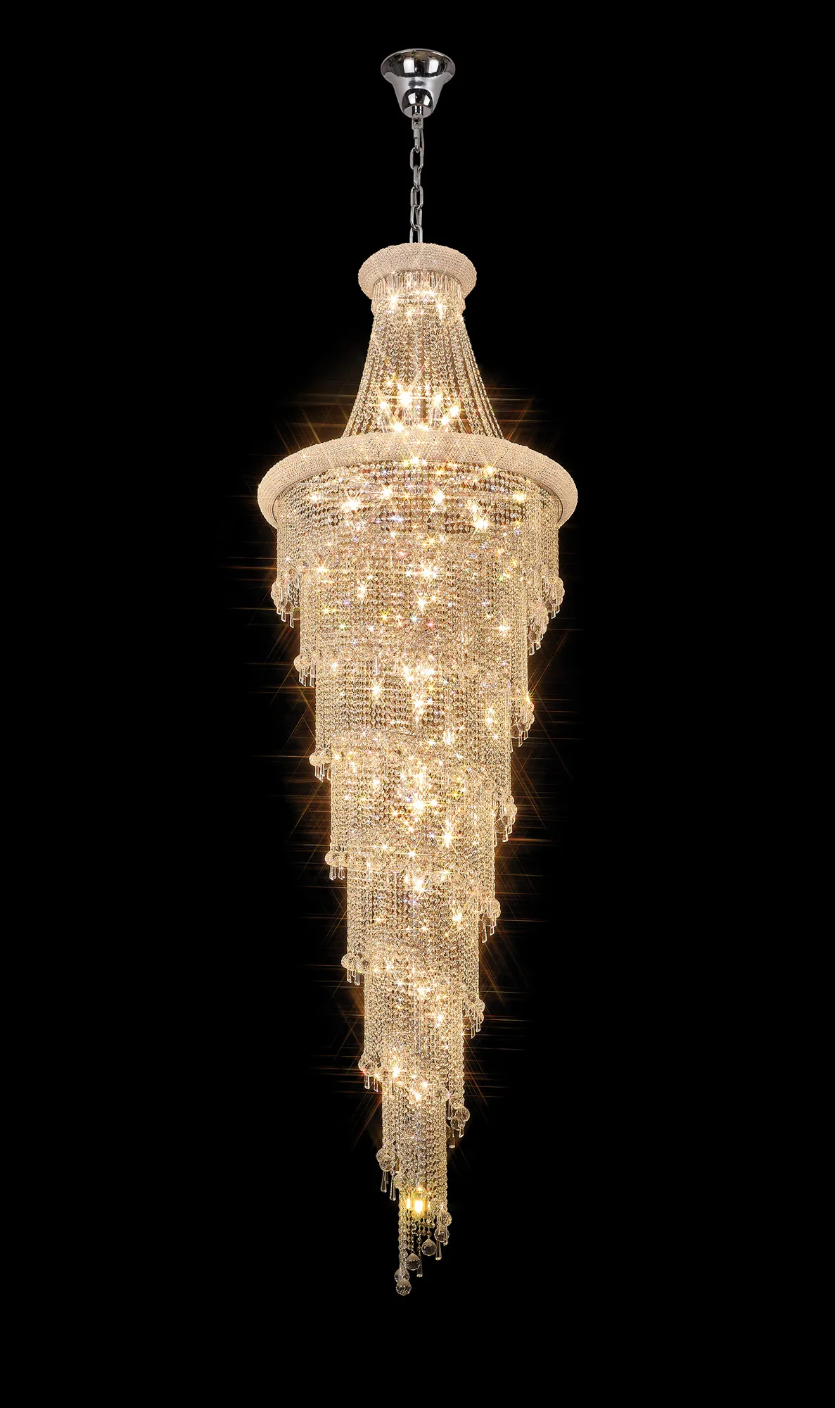 IL31458  Alexandra Crystal Chandelier 63 Light